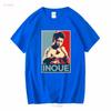 New Naoya Inoue Logo T Shirt Funny Size S to 5XL vintage Washed homme Comfortable Versatile designer clothes Unisex graphic