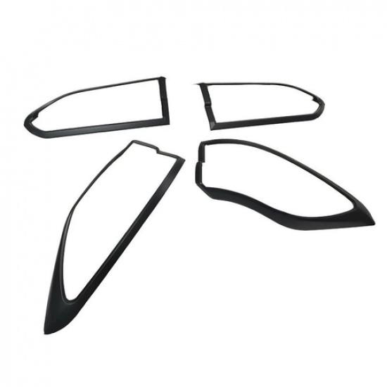 Black Rear Tail Light Lamp Frame Cover Trim For Toyota Corolla Cross -2025