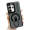 Rotating Ring Bracket Magnetic Mobile Phone Case Suitable for Samsung S26ULTRA Breathable Heat Dissipation Mesh Case S25/S24