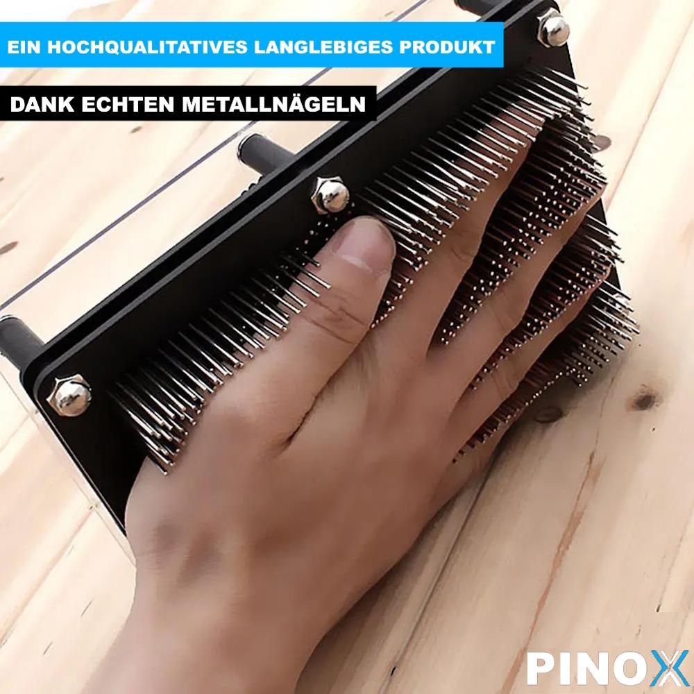 PINOX Pinart 3D Nagelbild Pinpression Nagelbrett Metall Retrospiel Deko