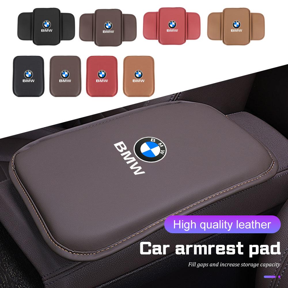 For BMW 1 2 3 5 6 7 Series X1 X3 X5 X6 X7 F48 E70 E90 E60 G30 Leather Car Center Console Protect Cover Storage Bag Armrest Mat EN0