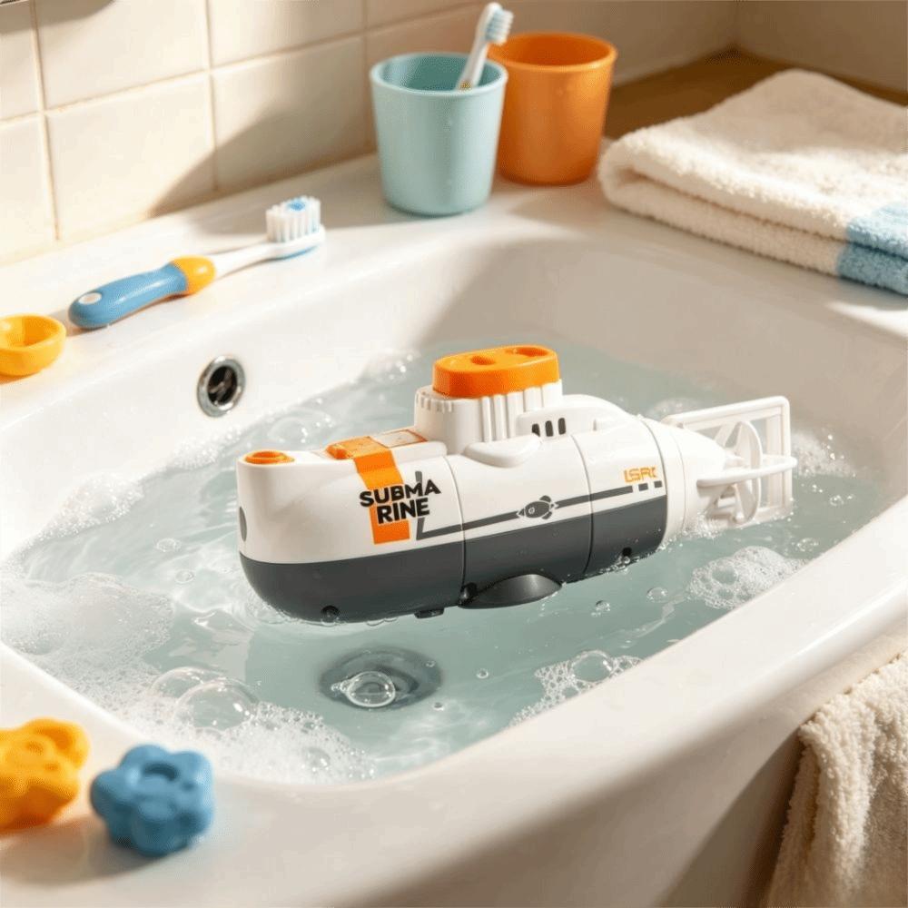Simulation Model Mini RC Submarine Diving Function Diving Toy Remote Control Boat New Year Gift