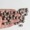 10mm Lily of the Valley Maifan Stone & Dongling Jade Petal Spacer Bead Earring Hairpin DIY Accessories