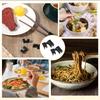 10 Pieces Reble Chopsticks Helpers Black Training Chopstick Hinges Connector Practice Chopsticks for Adults, Kids, Beginners, Trainers or Learners