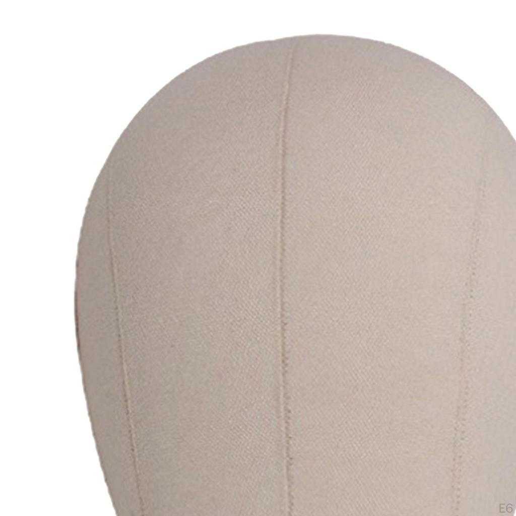 Mannequin Head for Wig Canvas Block Beauty Accessories Displaying Cap