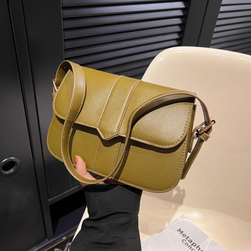 

Маленькая сумка женская новая модная универсальная сумка через плечо, модная маленькая квадратная сумка зелёный