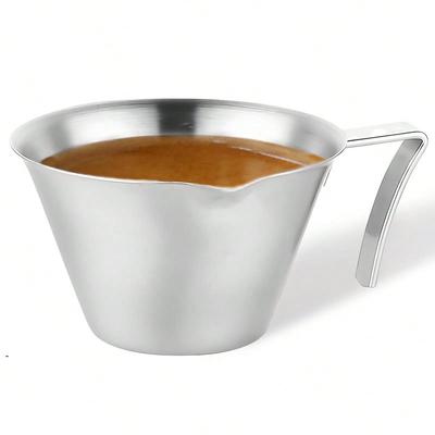 Leeseph Stainless Steel Coffee Measuring Cup, Espresso Cup Extraction Cup with Graduated,  Espresso Accessories for Home, Cafe
