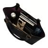 Coach Day 32 Removable Zipper Bag Snap Closure Pebble Leather Coated Canvas Tote Shopping Handbag Large Women Tote Midnight-Navy C6337-B4BHP