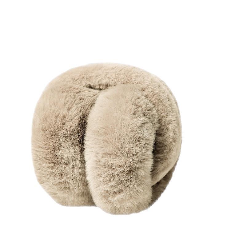 Women's Winter Plush Foldable Earmuffs - Frostproof & Stylish Ear Protection