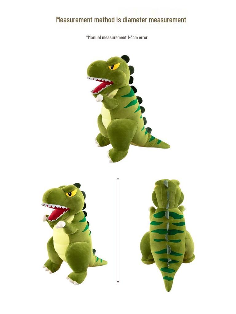 Großes Tyrannosaurus Rex Plüschtier - Weiches Kissen & Tröstendes Stofftier für Kinder