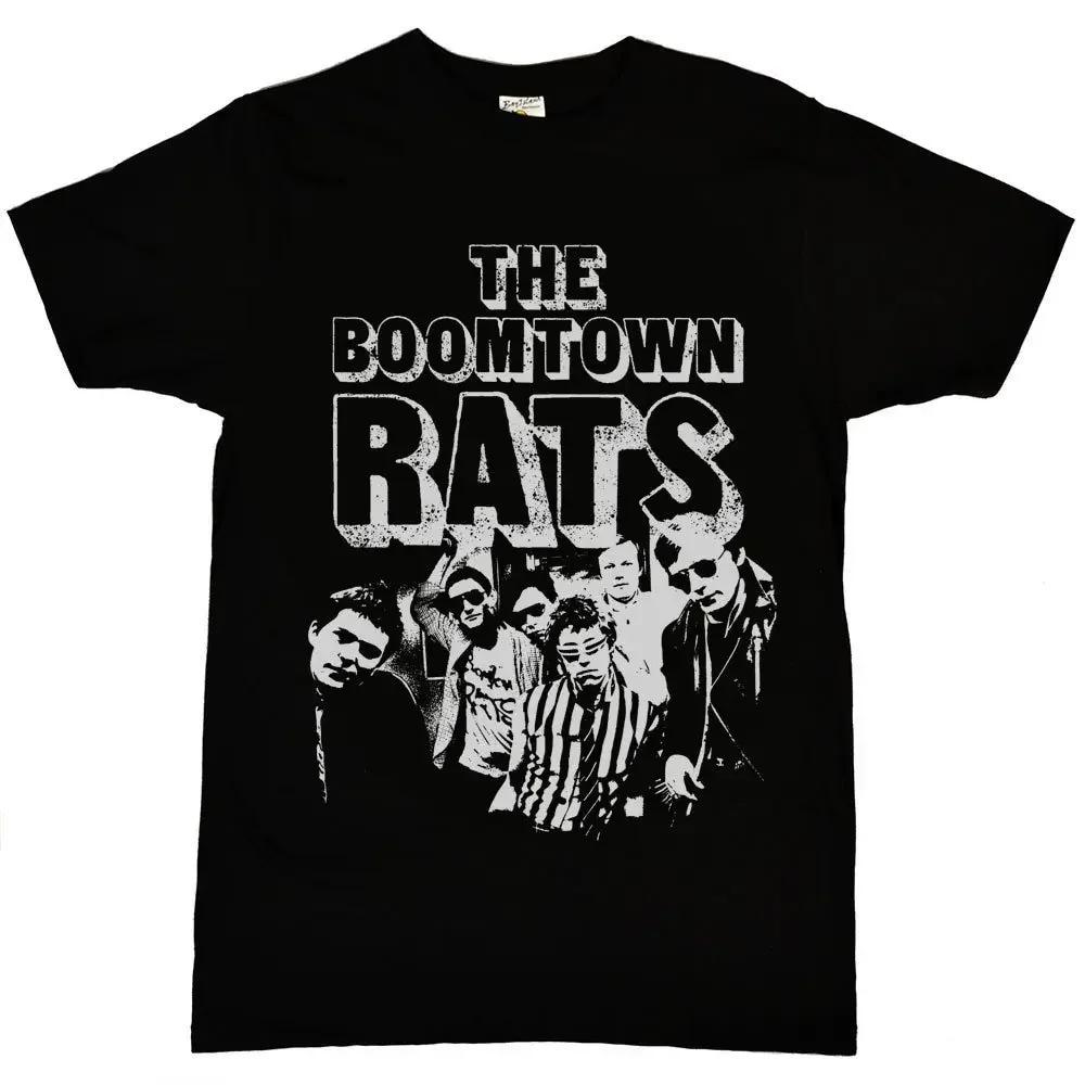 Мужская футболка Boomtown Rats - Мужская летняя хлопковая футболка с принтом S разноцветный