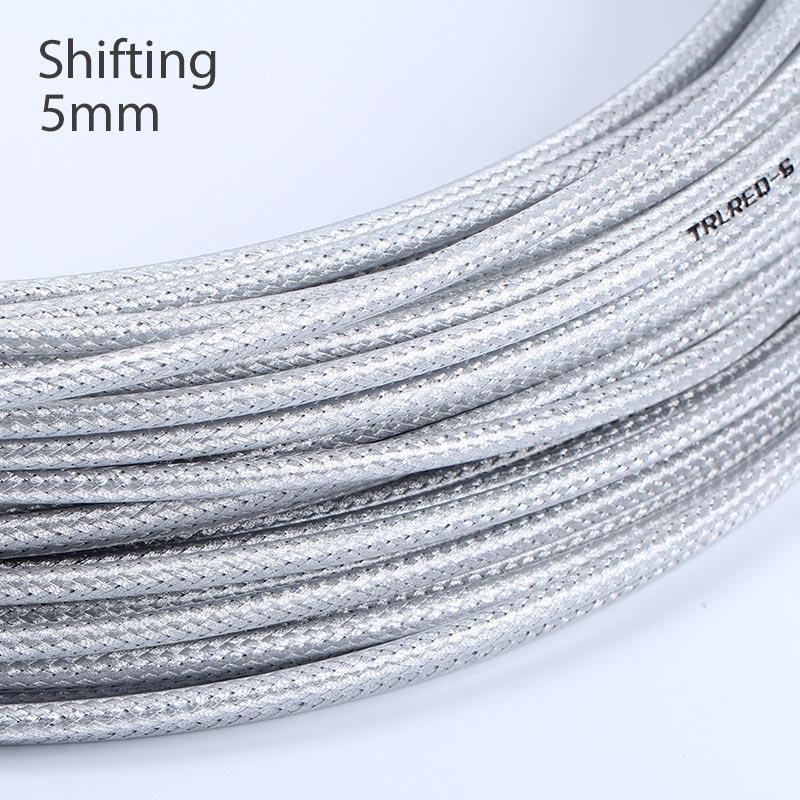3m 5mm Bike Brake Derailleur Cable Housing Woven Line Pipe for MTB Road Bicycle Shifting and Braking Systems