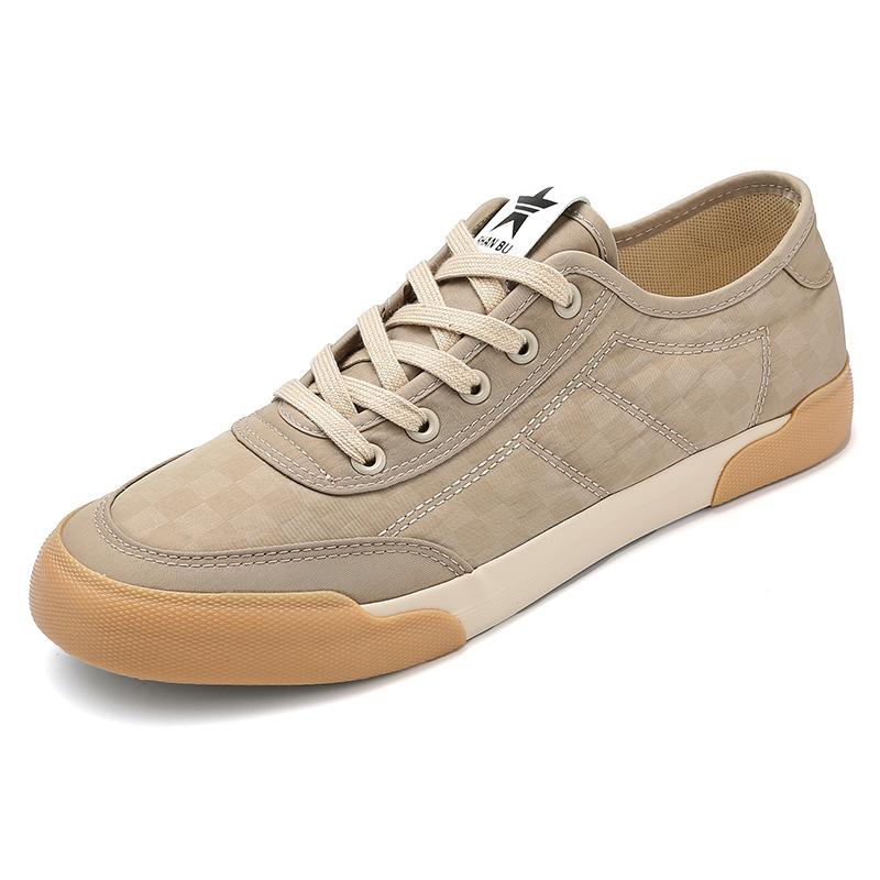 Pánská obuv Trendy Módní Ležérní Pánská Obuv Pohodlná Šněrovací Plochá Nízká Tenisky