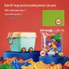 Large Multifunctional Building Block Table for Children's Early Education, Compatible with Lego