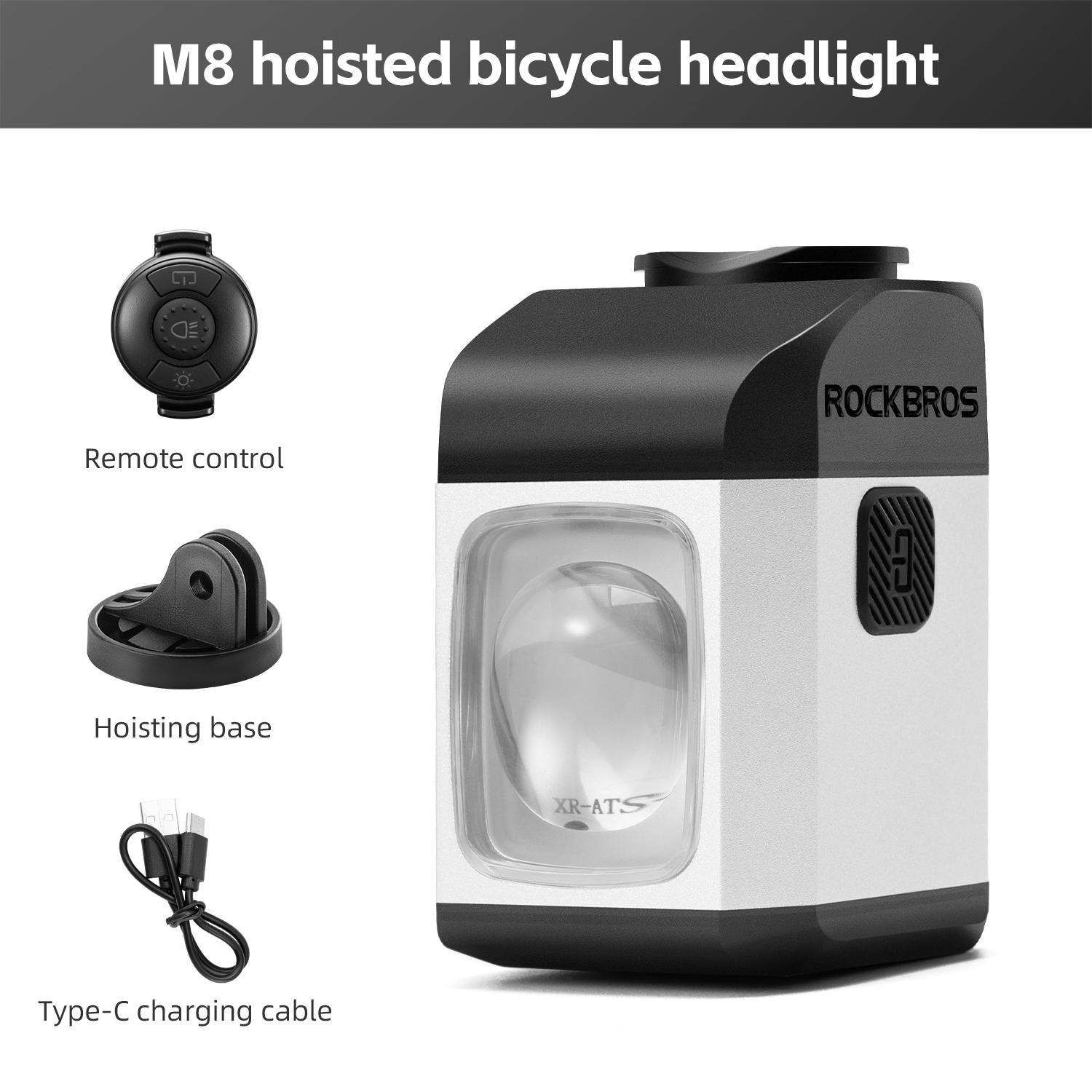ROCKBROS 1600LM Bicycle Hanging Light Remote