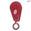 Metalen Katrol 0,05T/0,1T/0,2T/0,3T Enkel Wiel Roterend Hef Touw Katrolblok Gereedschap Marine Trekkracht Katrol Hefwiel Gereedschappen
