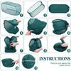 Anti-Bird Pop Up Mesh Plant Protector for Garden Vegetables with 8 Ground Nails
