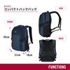 Victorinox Vx Sport EVO Compact with Laptop Bottle and Trolley Blue Backpack, Multifunctional, 20L, 16-inch Sleeve, Holder, Sleeve, [Product Code