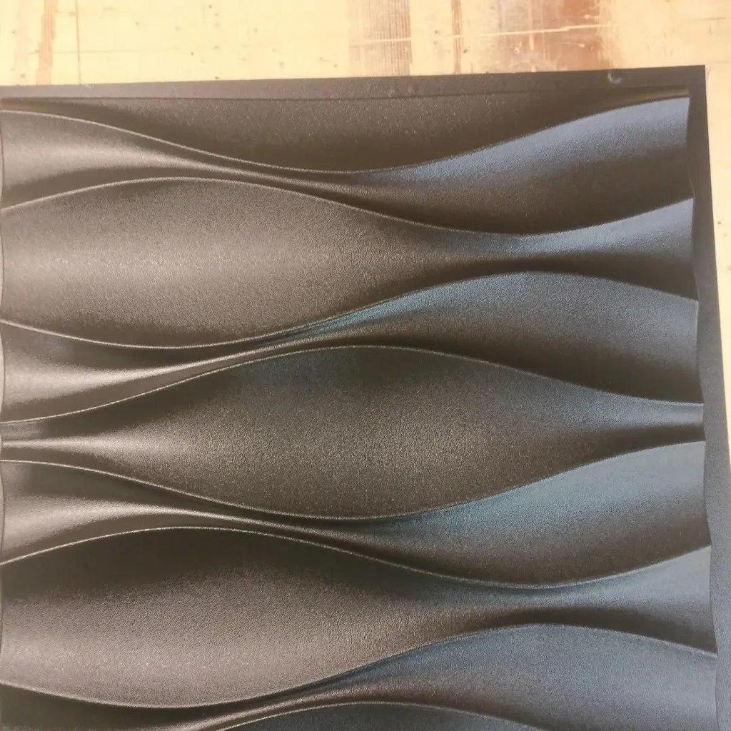 Plastová forma pro výrobu 3D panelu "Buds"(3D forma na dekorativní stěnové panely na sádru a beton) Nástěnná dekorace.