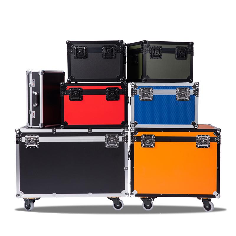 Custom Black Aluminum Aviation Shipping Case for Instruments