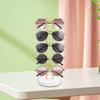 Spectacle Display Rack Glasses Shelf Display Stand Holder Eyeglass Holder Stand Sunglasses Organizer for Dresser Bedroom Table
