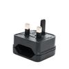 European Euro Eu 2 Pin To Uk 3 Pin Power Socket Travel Plug Adapter Converter Power Adapter Charger Power Socket Outlet