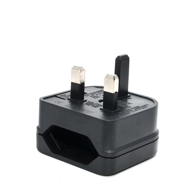 European Euro Eu 2 Pin To Uk 3 Pin Power Socket Travel Plug Adapter Converter Power Adapter Charger Power Socket Outlet