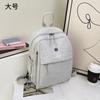 Schoolbag Large Capacity Backpack Women's New Lightweight Nylon Multifunctional Breast Bag Men's Trend Versatile Casual Backpack