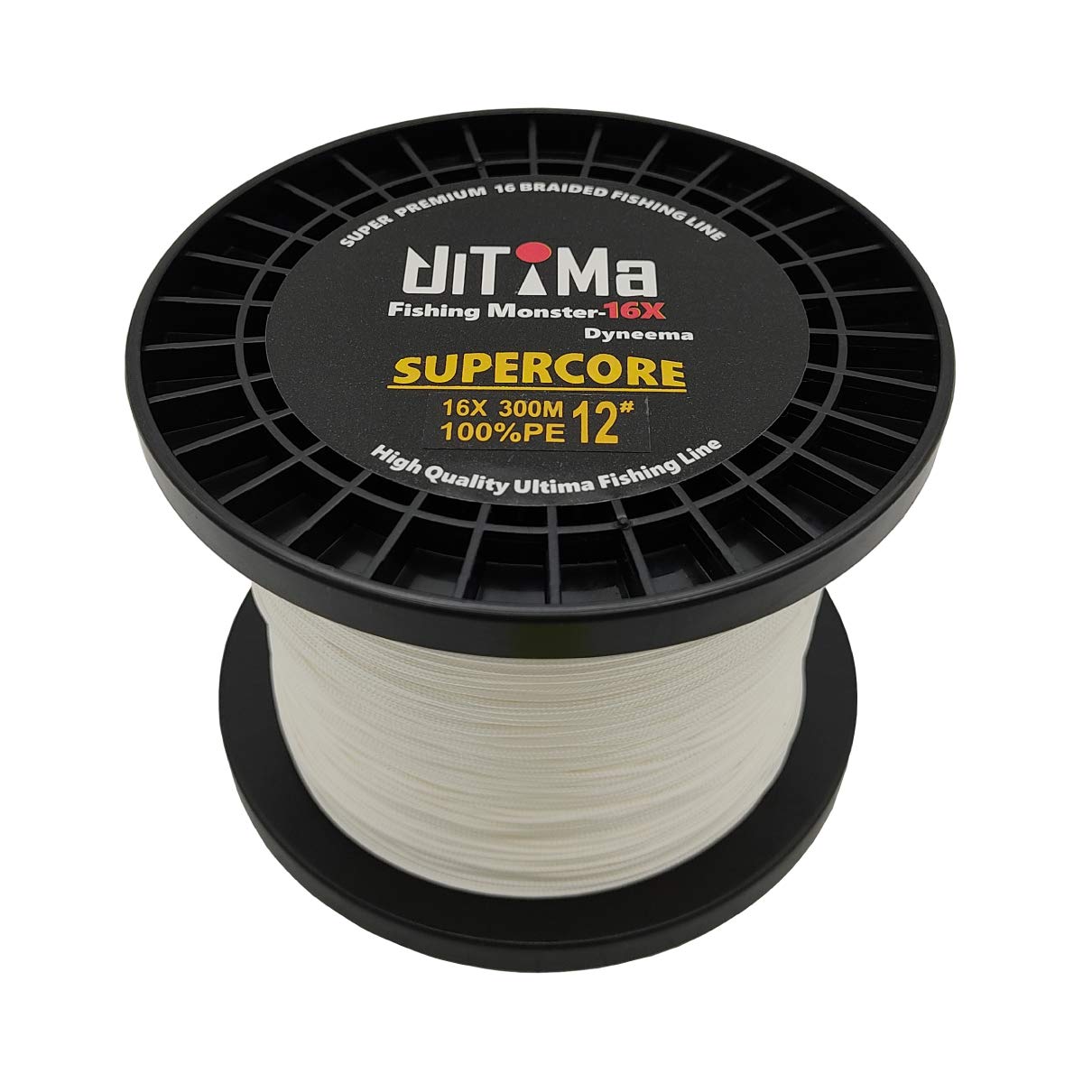 

UlTiMa Ultima PE Line 16X 300м ul200002a12n0 16-жильный FishingMonster SuperCore / (Белый / Нет. 12) белый