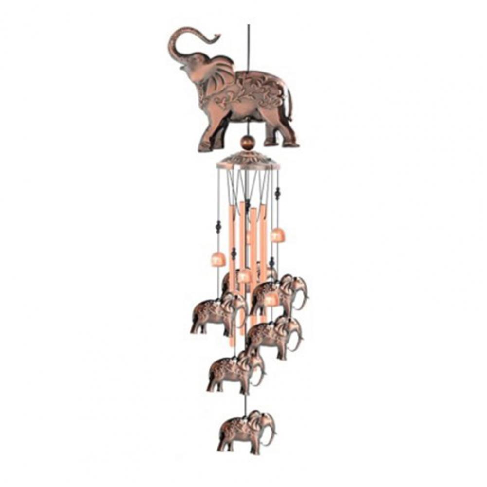 Creative Butterfly Bird Angel Wind Chimes Outdoor Hanging Decor Crisp Sound Tube Wind Chime Pendant