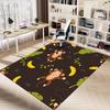 1PC Monkey Banana Extra Large Non-Slip Floor Carpet, Office, Family, Bedroom, Studio - Large Area Rug Indoor Rugs, Vibrant Colors-W266