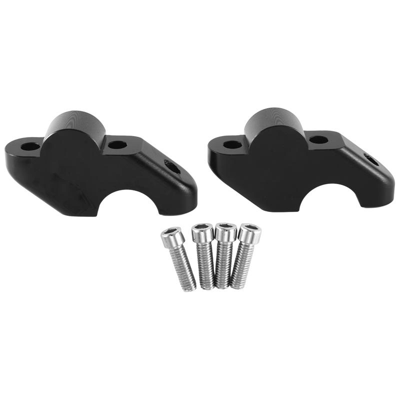 Motorcycle Handlebar Riser Parts Accessories For Aprilia Tuono 660 V4 900 Dorsoduro 2017- (Black)