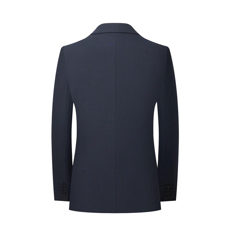 Shanshan Men's Classic Striped Business 3-Piece Suit