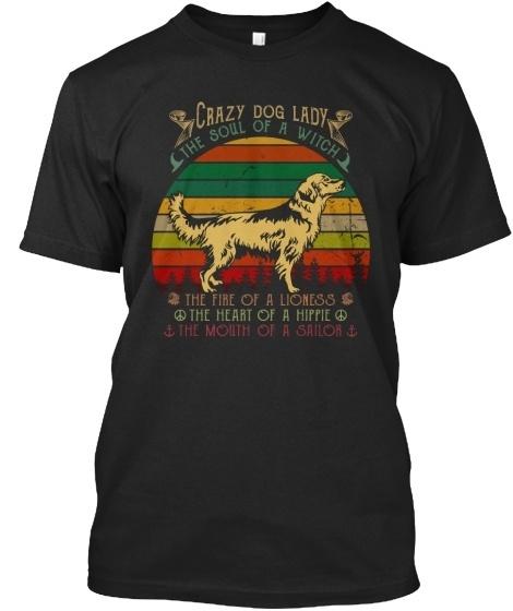 

Стандартная футболка унисекс Crazy Dog Lady The Soul Of A Witch S