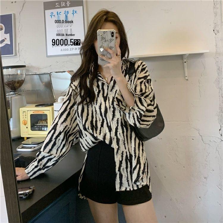 

Women s 2025 French Drape Textured Long Sleeve Shirt - Retro Layered Top S