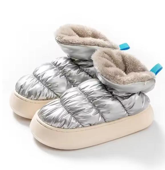 

Жіноче бавовняне взуття Зимові трендові хутряні черевики до щиколотки Нековзкі Теплі плюшеві на товстій підошві Платформа Масивне хутро Жіночі зимові чоботи 44-45