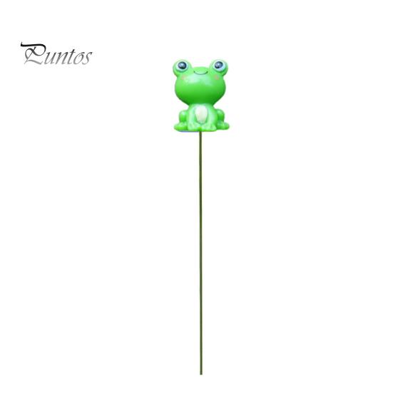 Miniature Frog Figurines for Plants Garden Stakes, Waterproof Resin Ornaments, Cute Figurines, Succulents Whimsical Set Pots Decoration Potted