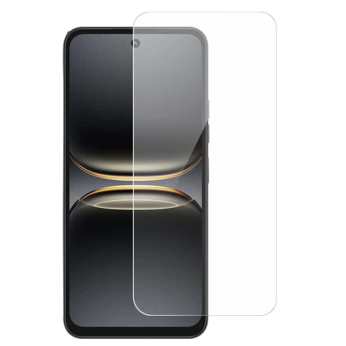 

For TECNO Spark 40 4G Screen Protector 0.3mm Arc Edge Ultra Clear Tempered Glass Film A