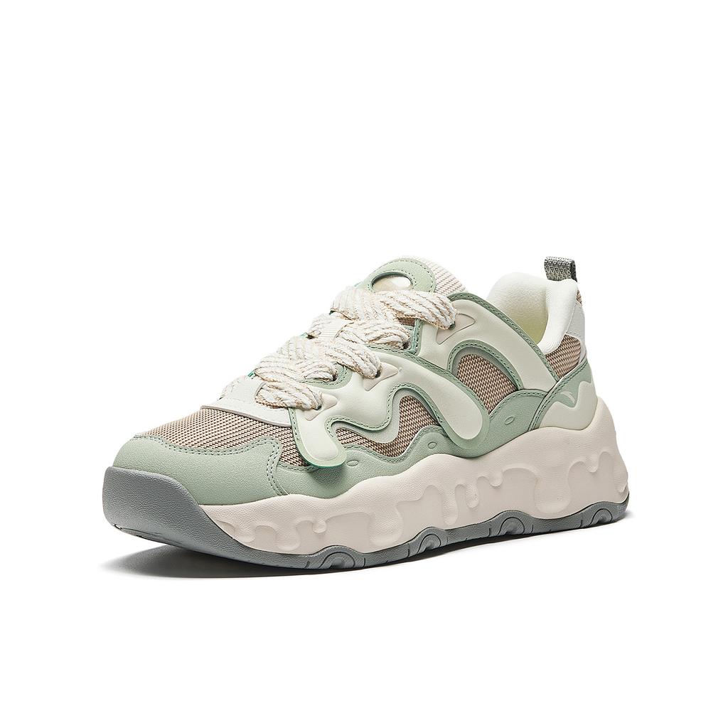 Anta Milk Candy Sports Shoes Spring 2026 Kids Sneakers Green White 922618885-4