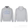 Oversized Hooded Sweatshirt With Graffiti Letter Print Loose Fit Cotton Pullover Men Casual Streetwear