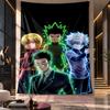 Wall Hanging Tapestry,Hunter Hunter Printed Fabric Backdrop For Dorm Room Party Decoration