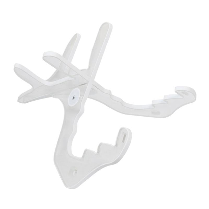 Folding Acrylic Ukulele Stand with Light Musical Instrument Holder Small Guitar Stand for Ukulele, Violin and Mandolin 1