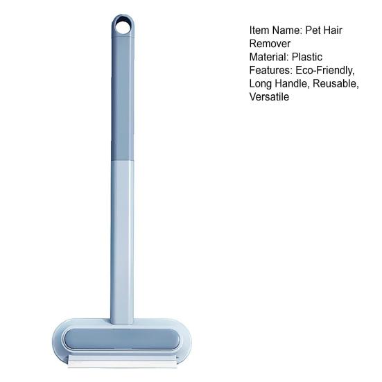 Furniture Pet Hair Remover Reusable Lint Remover Long Handle Pet Hair Removal Tool