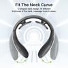 EMS Electric Neck and Shoulder Massager 6 Modes 9 Levels Head and Cervical Spine Massager Adjustable Heat Cervical Vertebra Relax Pain Relief