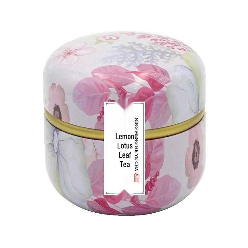 Goddess Festival Gift Box: Peach Osmanthus Oolong & Rose Black Tea in Small Iron Cans