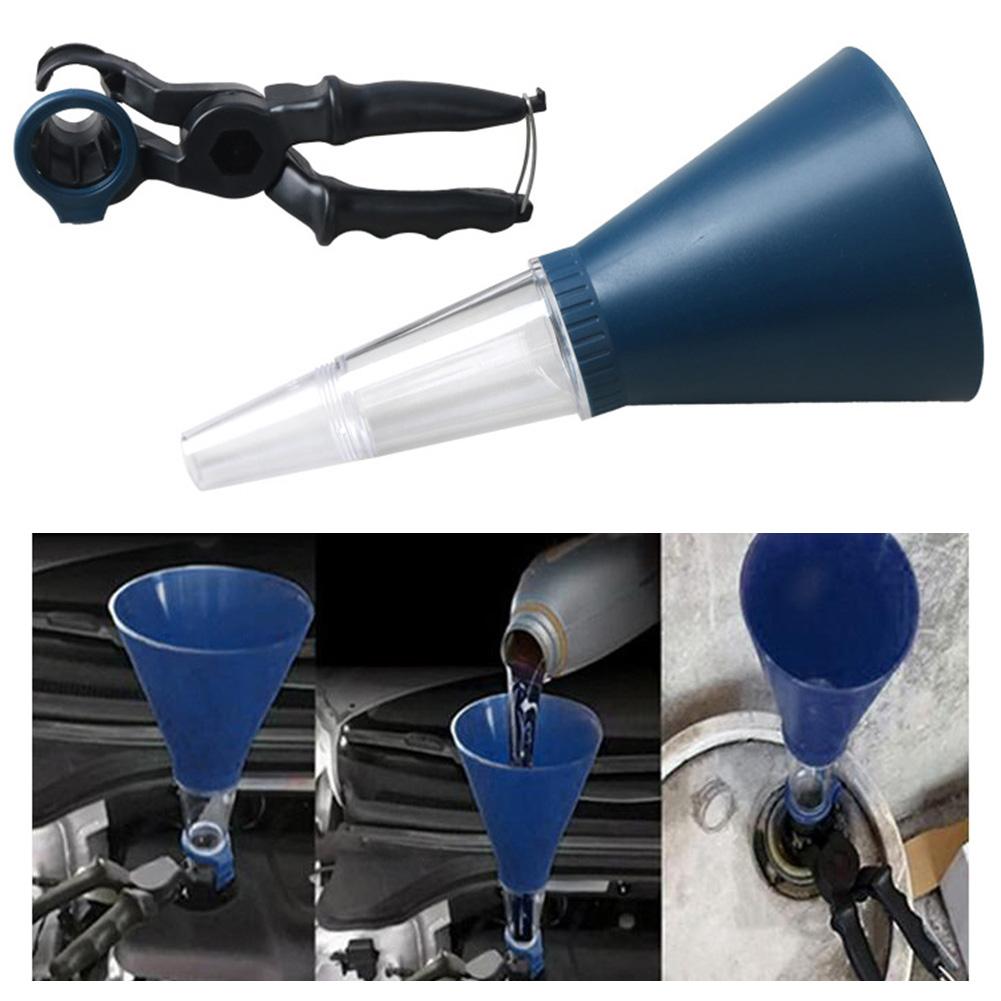 

Auto Maintenance Diesel Funnel Engine Oil Funnel Motorcycle Oil Change Tool Adapter Adjustable Connector Design China Mainland