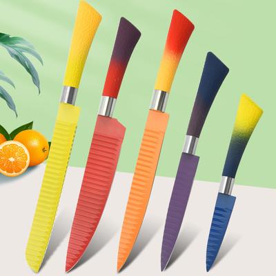 5Pcs Knife Sets Kitchen Knives Set Chef Knives Kitchen Stuff Slicing Knife Fruit Boning Cutter