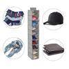 Yhmabc Large Capacity Hat Storage Hanging Storage for and Clothing Dust 10-Tier Unit, Hats, Socks, Scarves, Wallets, (with Cover)
