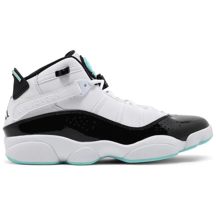New JORDAN 6 Rings White Tropical Twist Black 322992-115