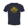 Michigan Sunny Circle Toddler T-Shirt - Navy